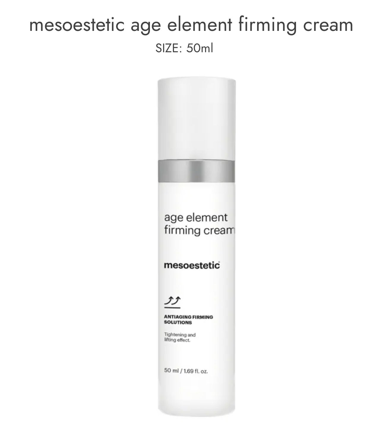 Age element firming cream