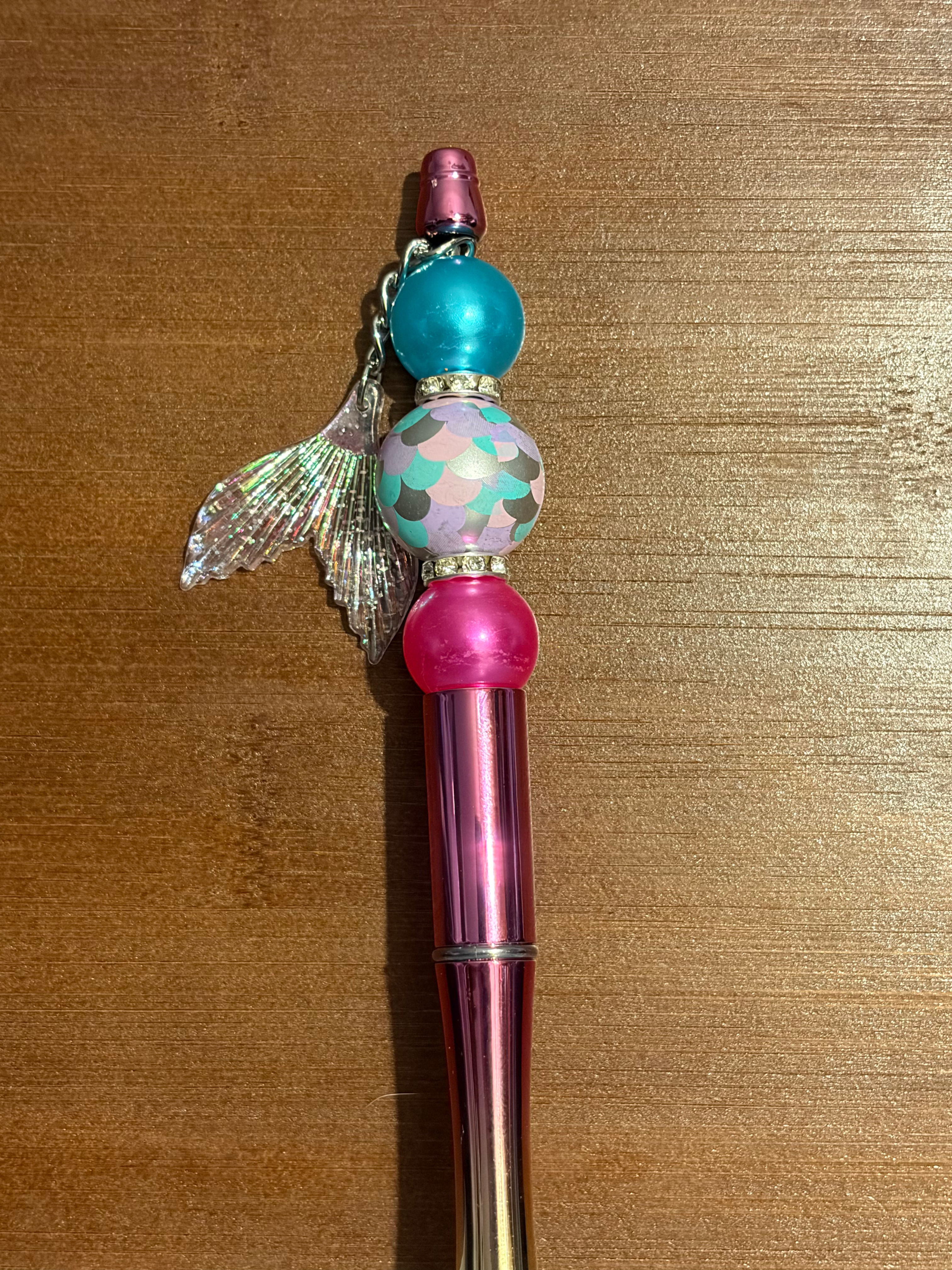 Pink Mermaid Fin Pen