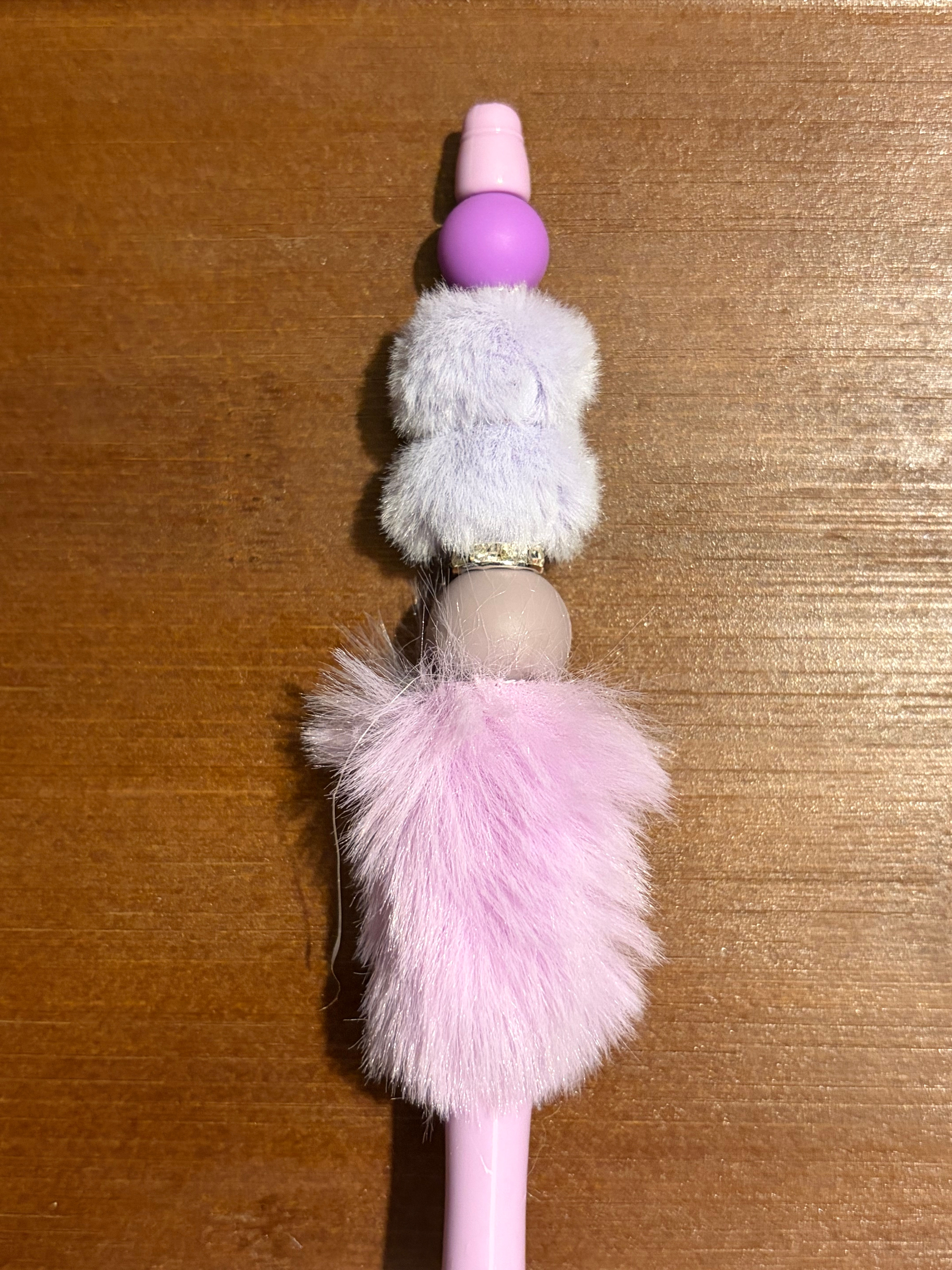 Purple Fluffy Pen