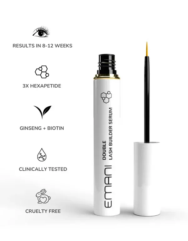 Miniatyrbilde: EMANI Double Lash Builder Serum 3ml