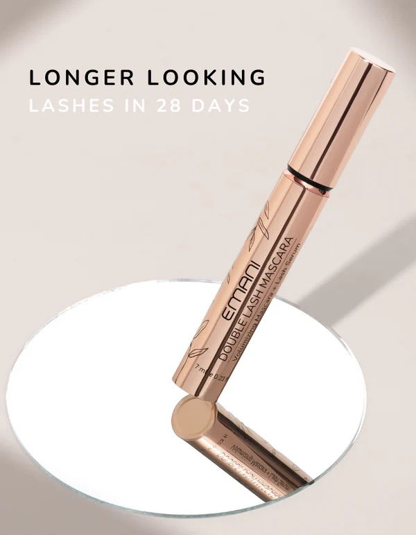 Miniatyrbilde: Emani Double Lash Mascara + Lash Serum