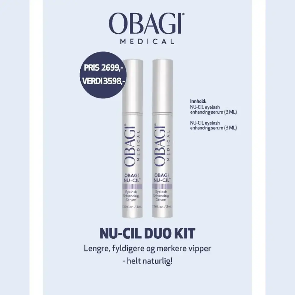 Obagi Medical Nu-Cil Eyelash Enhancing Serum Duo Kit Vippeserum