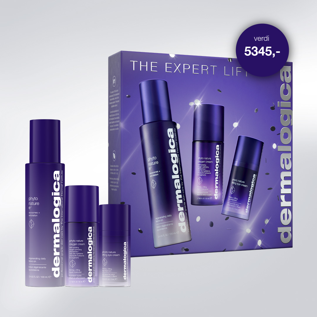 Dermalogica The Expert Lift Julekit – Phyto Nature E2, Oxygen Cream og øyekrem