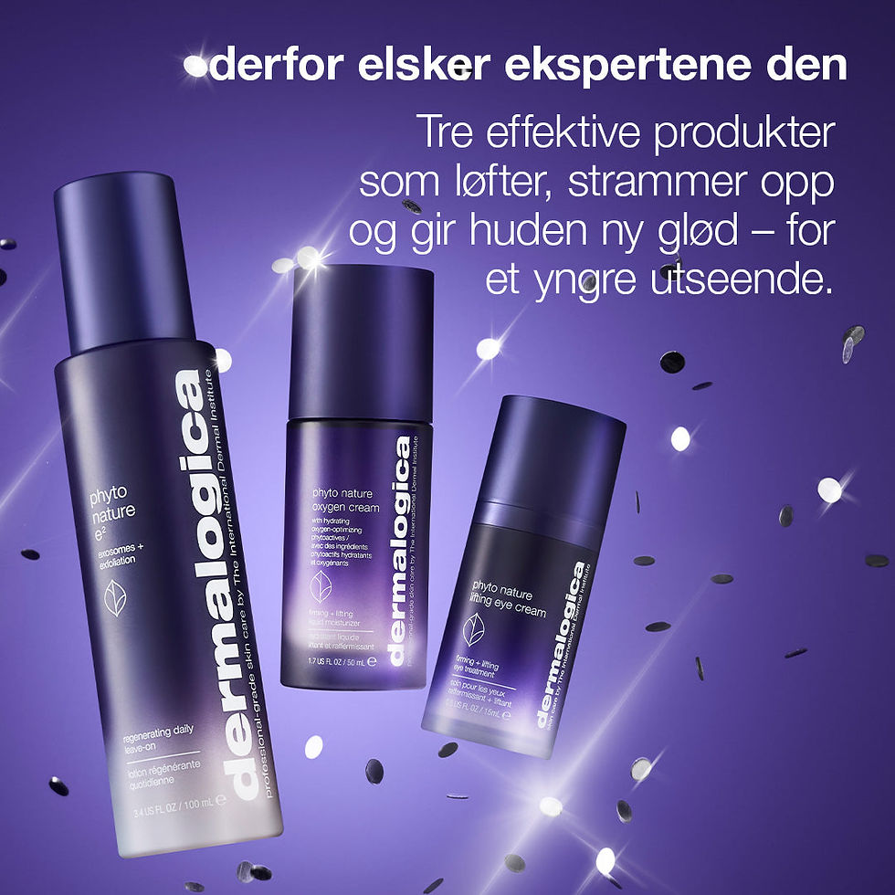 Miniatyrbilde: Dermalogica The Expert Lift Julekit – Phyto Nature E2, Oxygen Cream og øyekrem