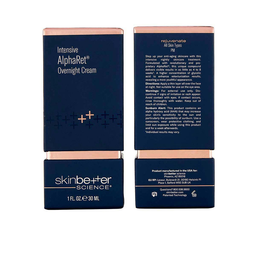 Miniatyrbilde: Skinbetter Science Intensive Alpharet Overnight Cream