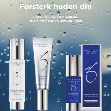 ZO Kampanje, kjøp dpd eller aox, få firming serum i gave