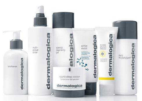 Dermalogica gruppebilde produkter