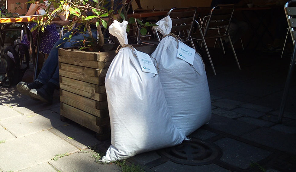 Livraison pour terrasses fertiles