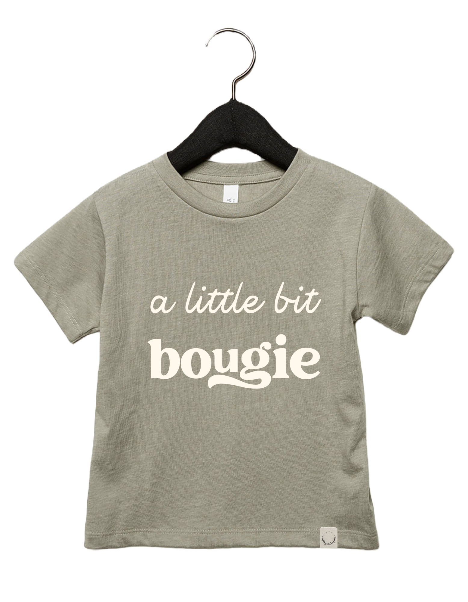 'A little bit bougie' Jersey Toddler Tee