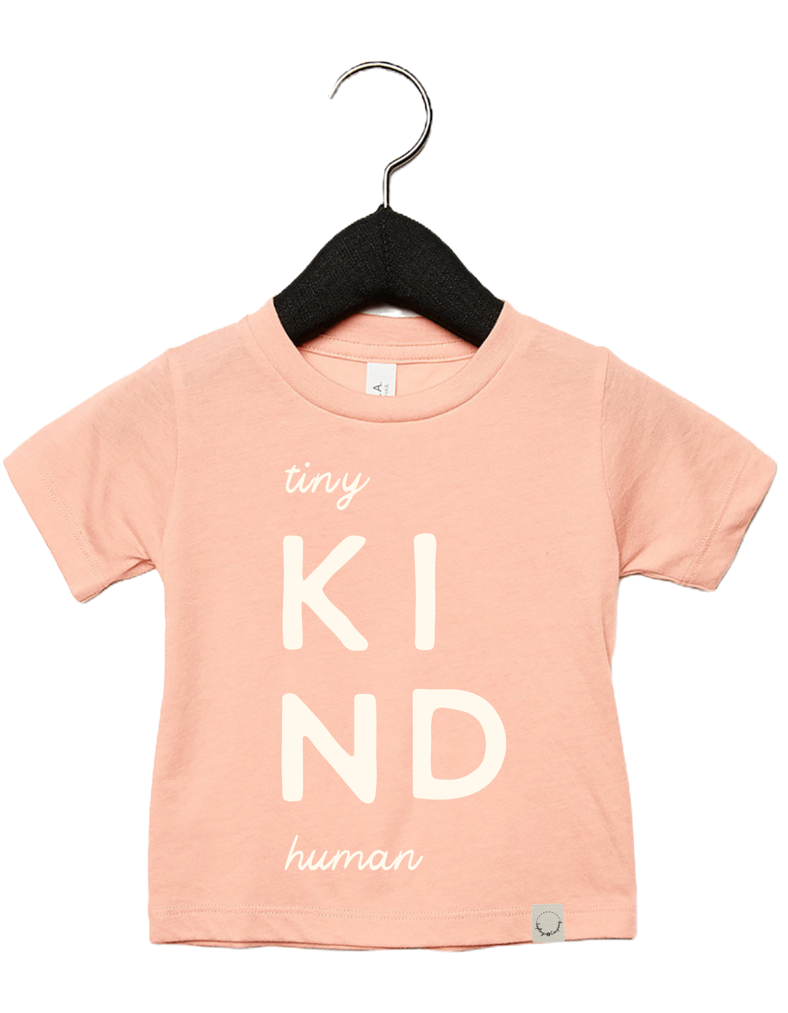 'tiny KIND human' Triblend Infant Tee