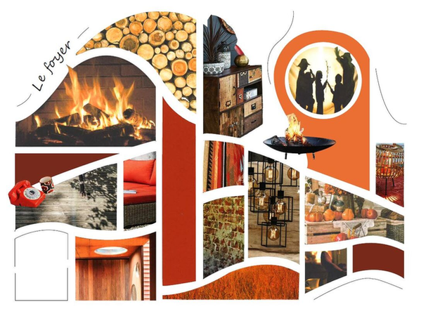 moodboard planche tendance ambiance style