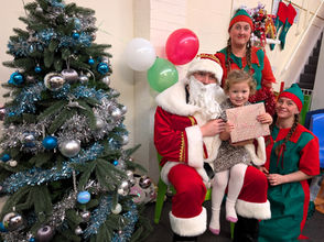 Children at Little Trinity Nursery enjoy festive fun.