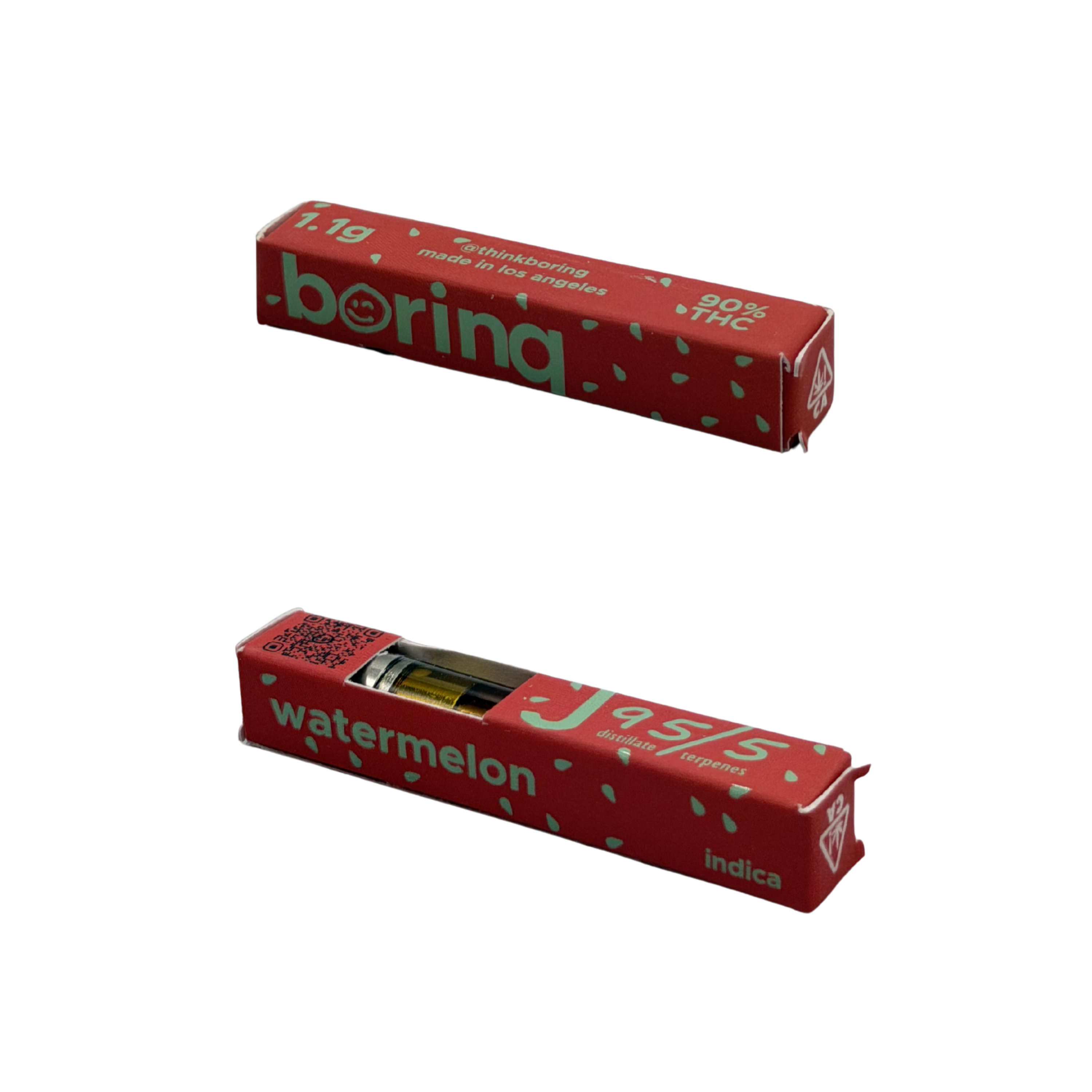 Boring Cartridge 1.1g | Indica | Watermelon 90% THC