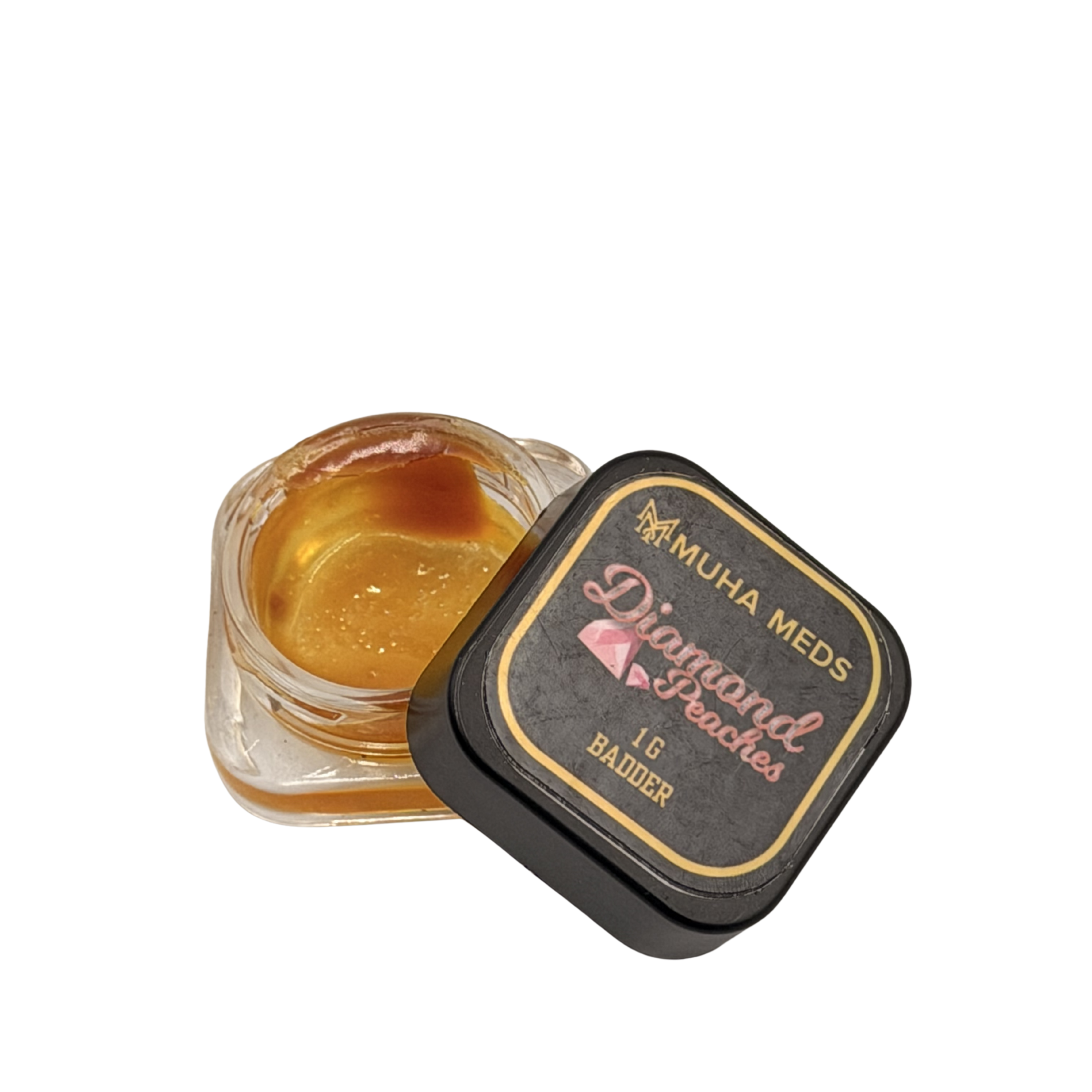 Muha Meds 1g Badder | Diamond Peaches