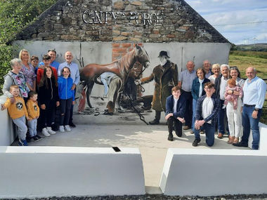 The Forge Mural in Lyreacrompane