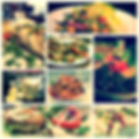 collage of our meals