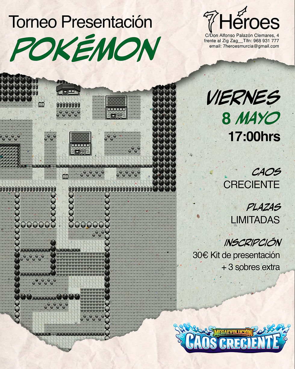presentación caos creciente pokemon tcg