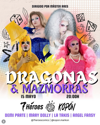 Show dragonas y mazmorras
