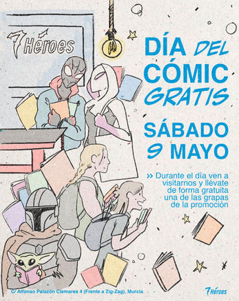 día del cómic gratis