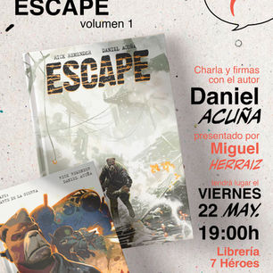 presentación escape con daniel acuña