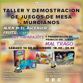 Taller de juegos de mesa murcianos