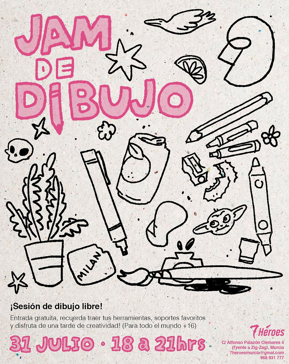 jAM DE DIBUJO