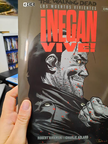 ¡Negan vive! Nuevo cómic deLos Muertos Vivientes
