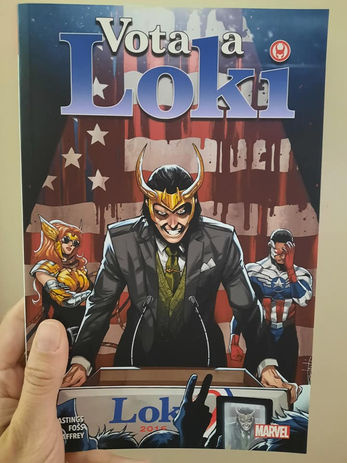 VOTA A LOKI, de Christopher Hastings y Langdon Foss