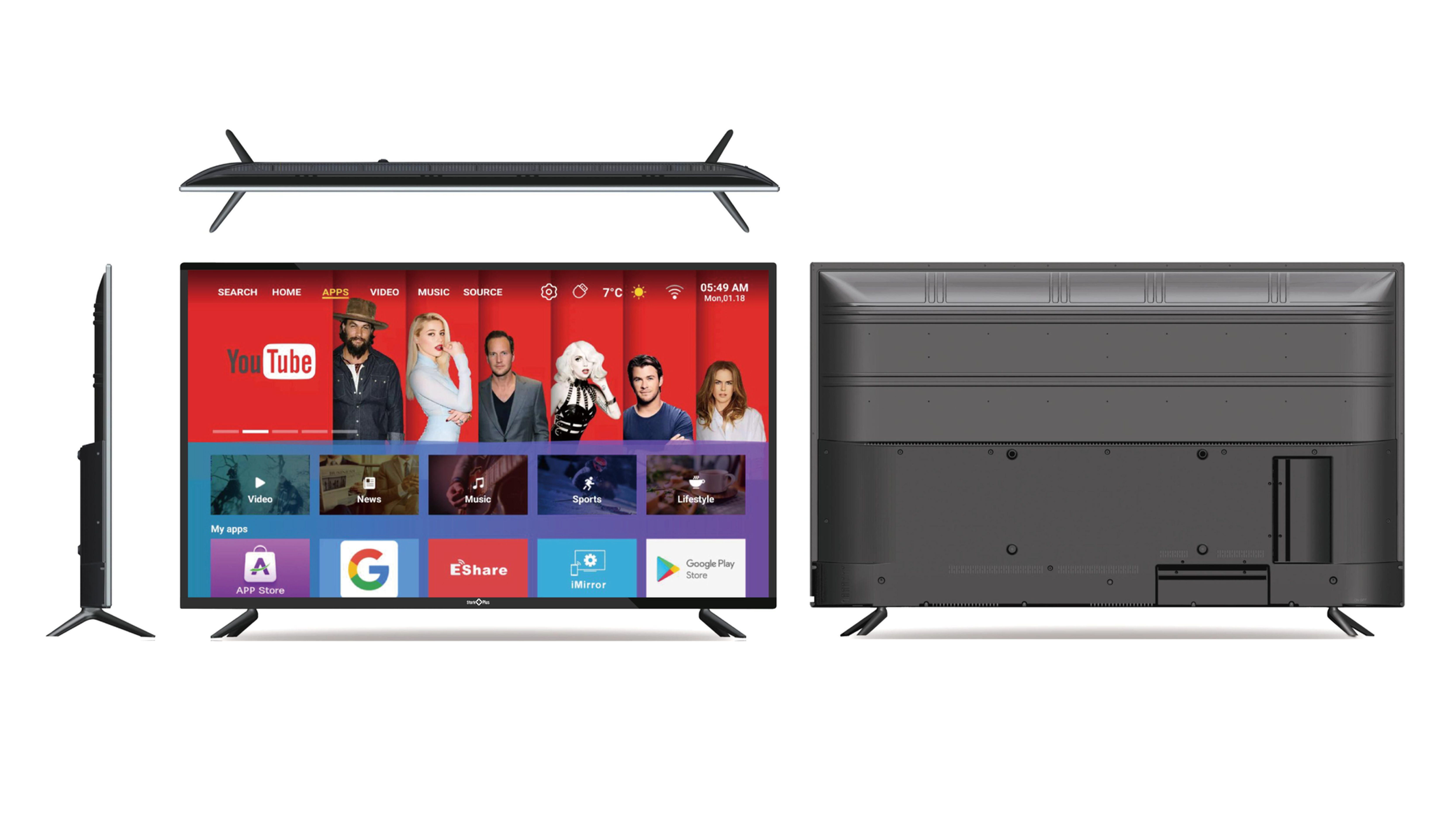 Televisor 55" Smart TV