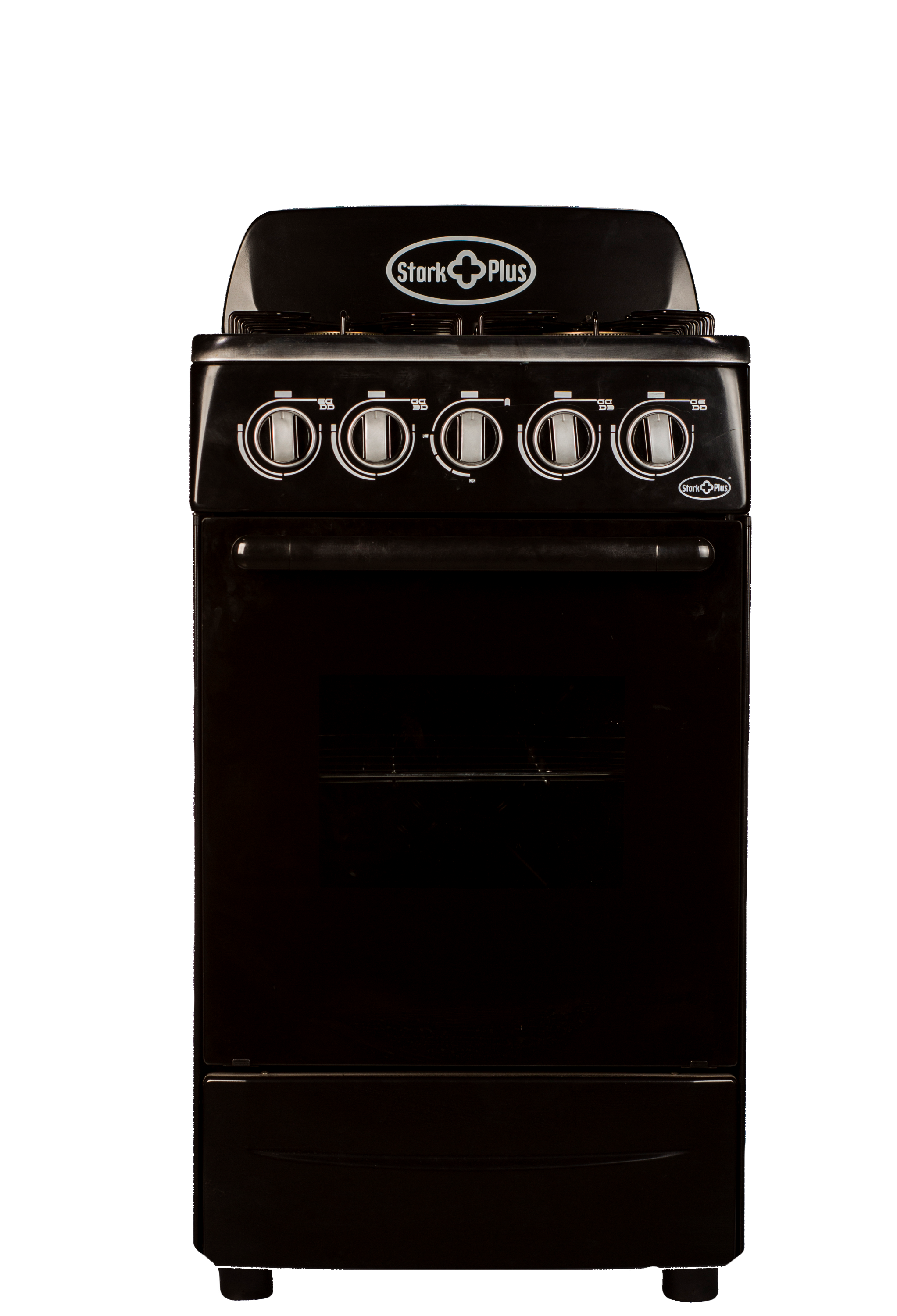 Estufa de 4 Hornillas 20" Alta