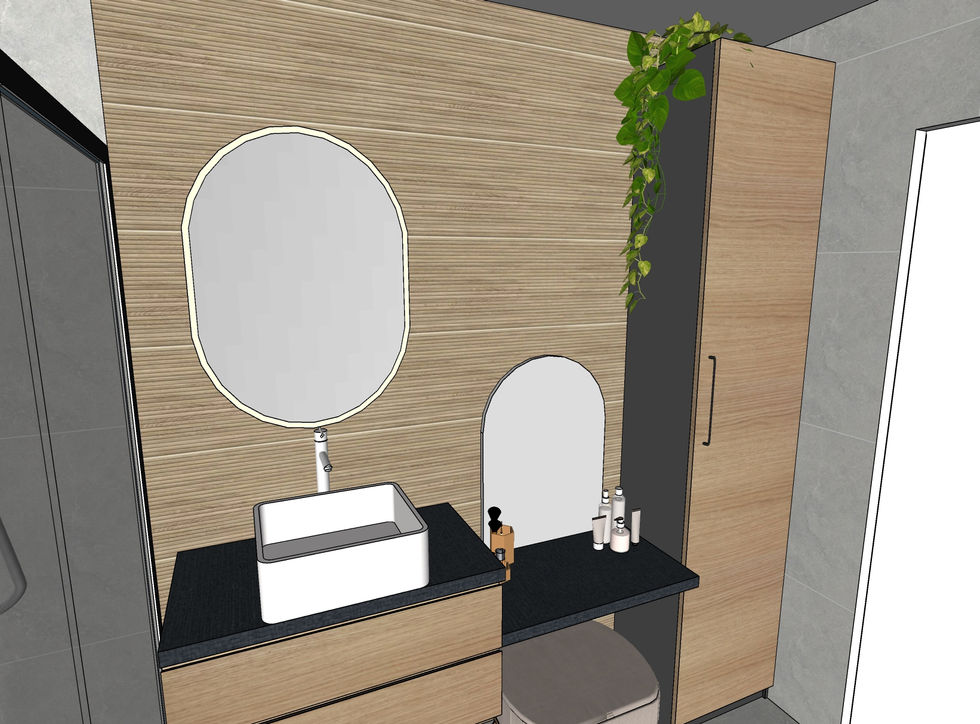 Salle de bain rénovation LYNE DESIGN