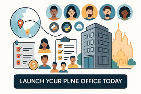 Pune business expansion guide for global companies planning their first office in India and hiring tech teams at scale.