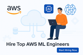 AWS Machine Learning Engineer with recruitment agency CTA for CTOs and hiring managers