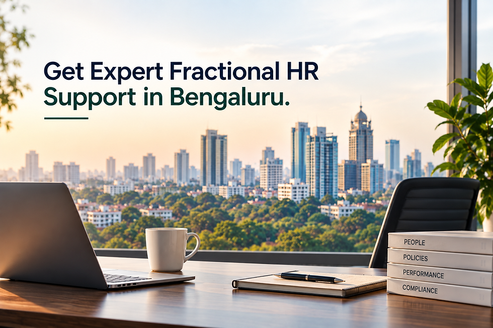 Where Can You Find Fractional HR Services in Bengaluru, India?