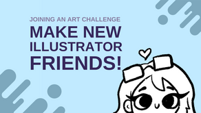 Joining an Art Challenge: Make New Illustrator Friends!
