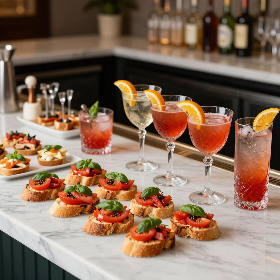 cocktail style event 
