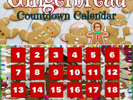 Gingerbread Countdown Calendar 🎁📅🎄