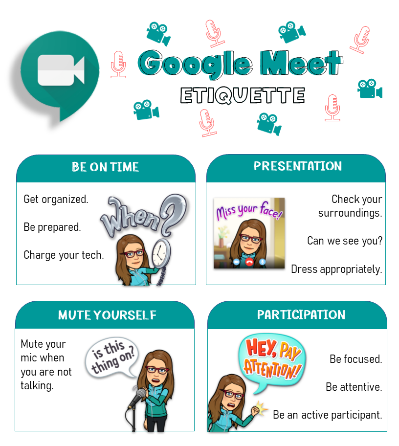 Online Etiquette Reminders For Student Meetings online-etiquette-reminders-for-student-meetings