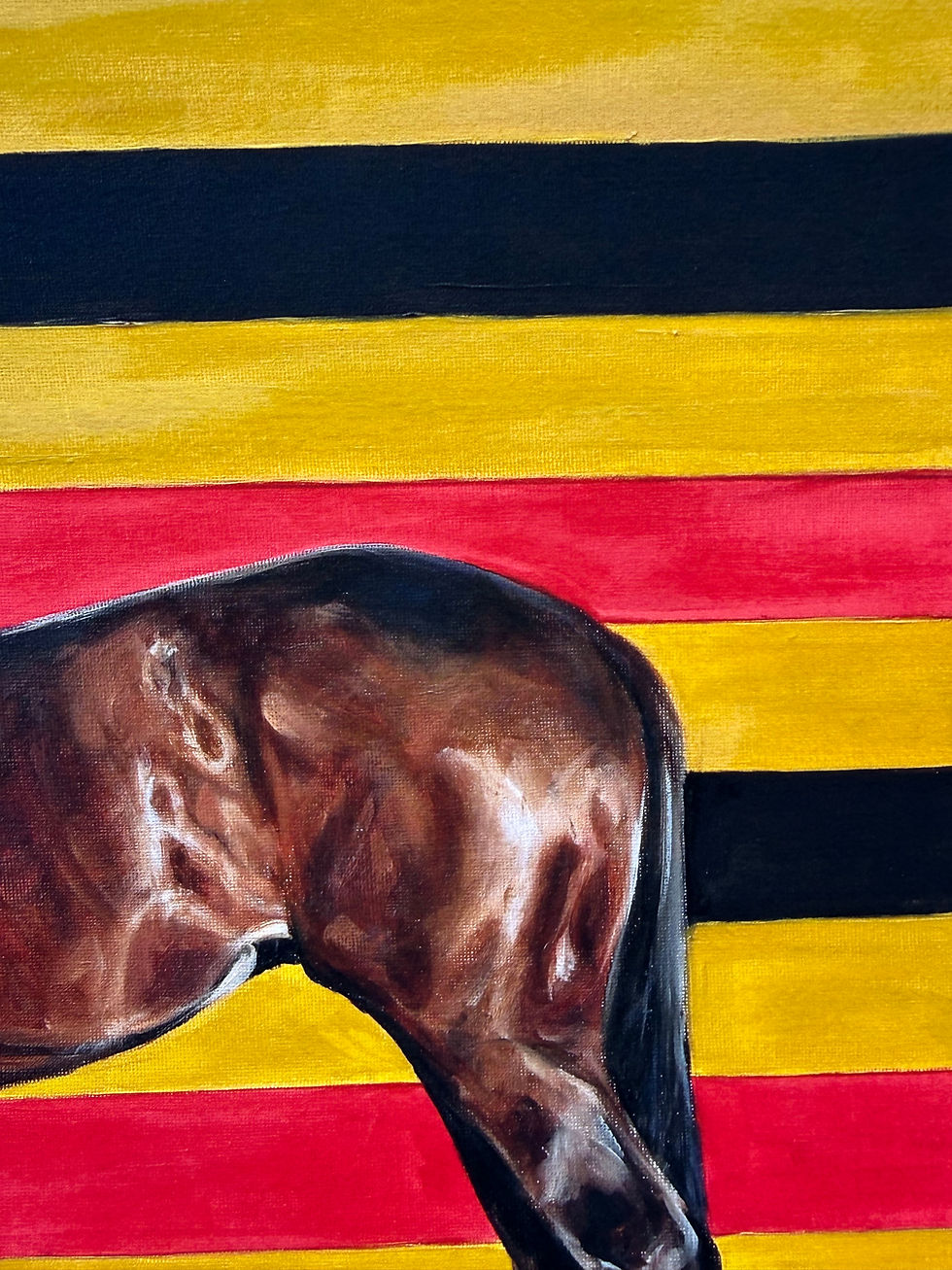 Thumbnail: 'Newmarket Stripes' Limited Edition Print