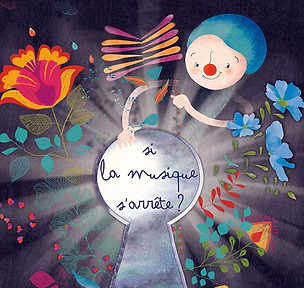 Visuel de l'affiche Si la musique s'arrête ? - Compagnie de clown Les artisans rêveurs
