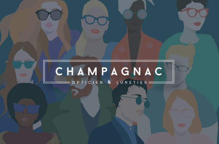 Pub illustration opticien, lunettes, mode sur le secteur de Brive-la-Gaillarde