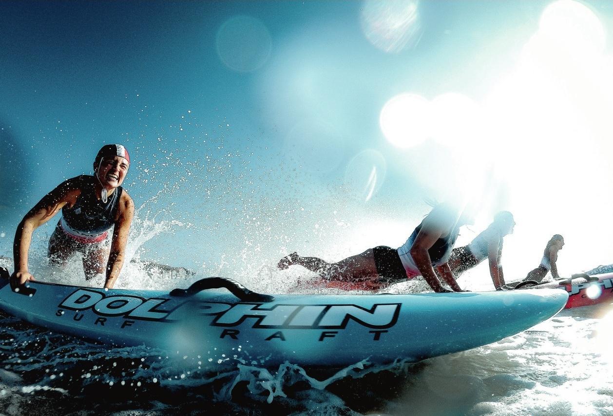 départ paddle-board sauvetage sportif Nautisurf compétition
