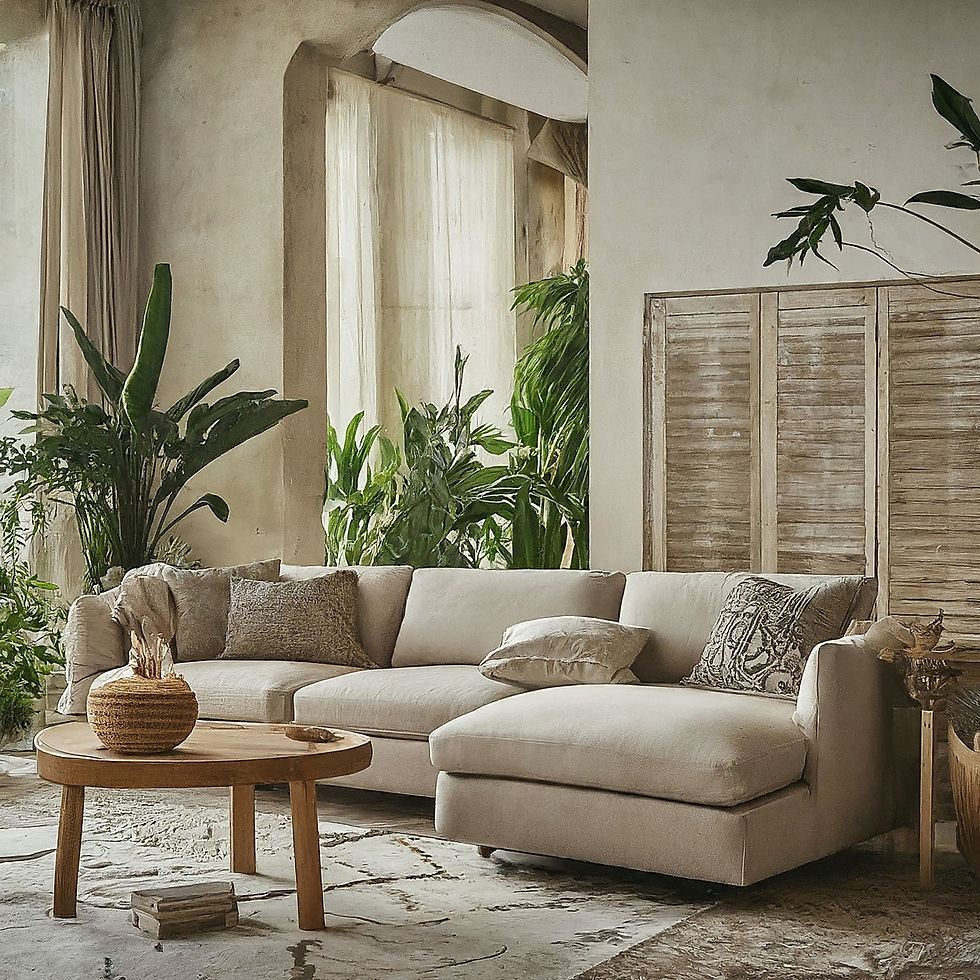 Natural Wanderlust Living Room
