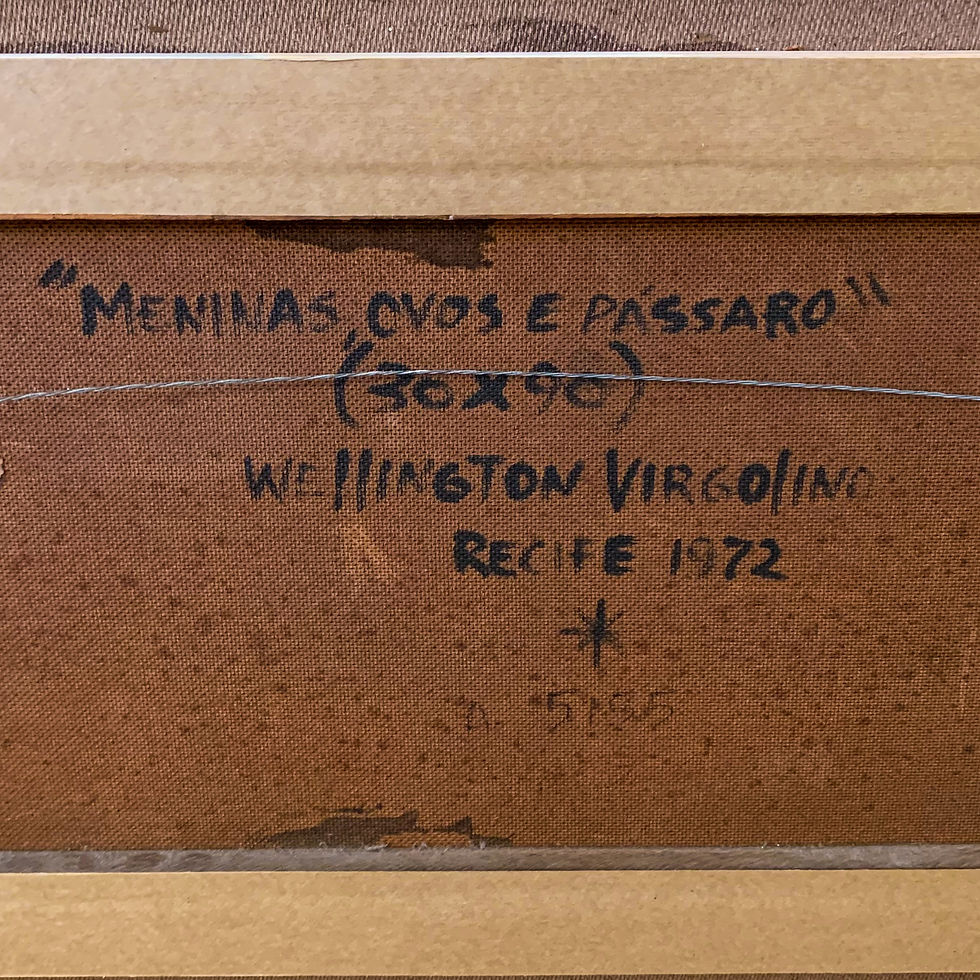 Miniatura: Meninas, ovos e pássaro 