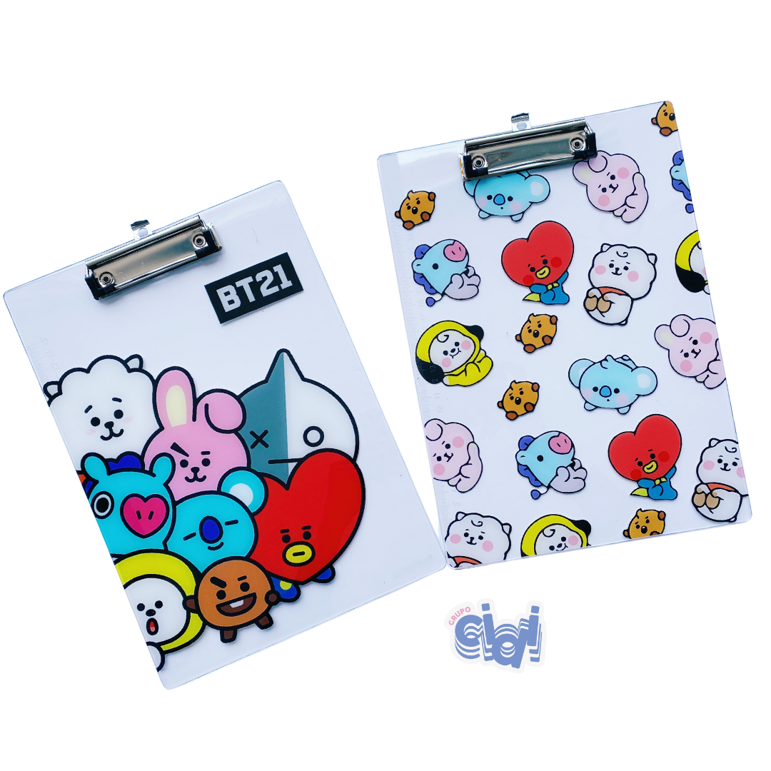 Portahojas BTS Acrílico