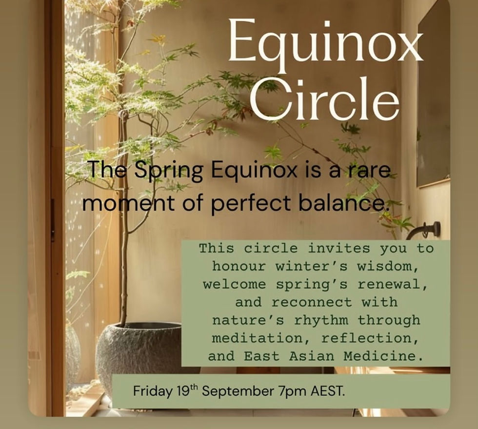 Spring Equinox Circle - Recorded Replay