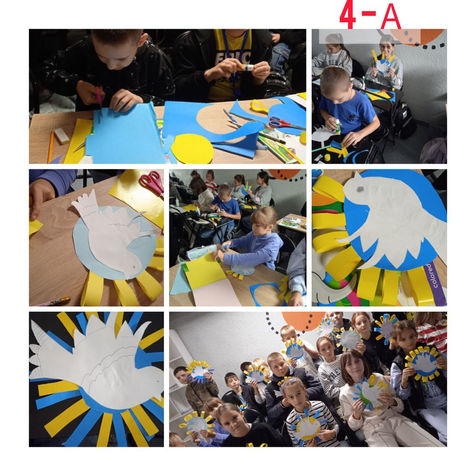 До Дня Миру з надією та любов'ю в серці. 4-А клас