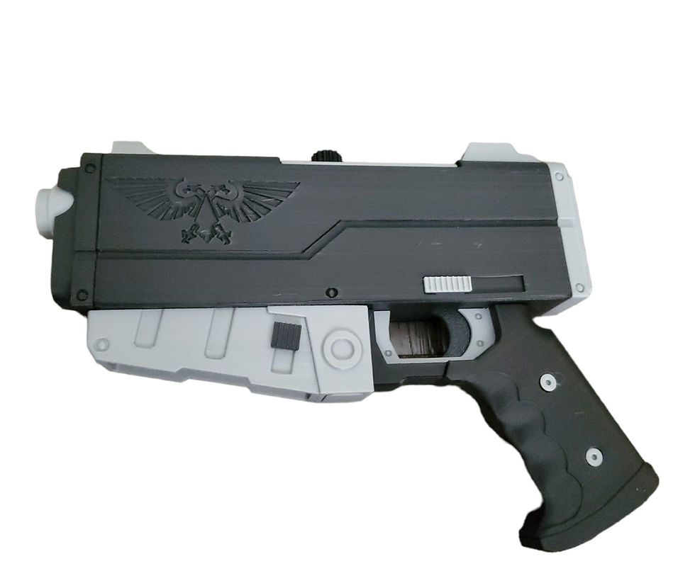 Miniatura: War Hammer 40k Imperial Pistol 3d printed 