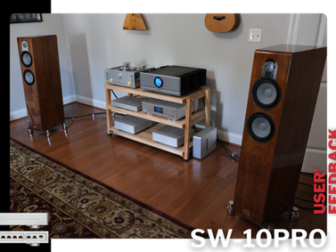 SW-10PRO took the musicality to the next level