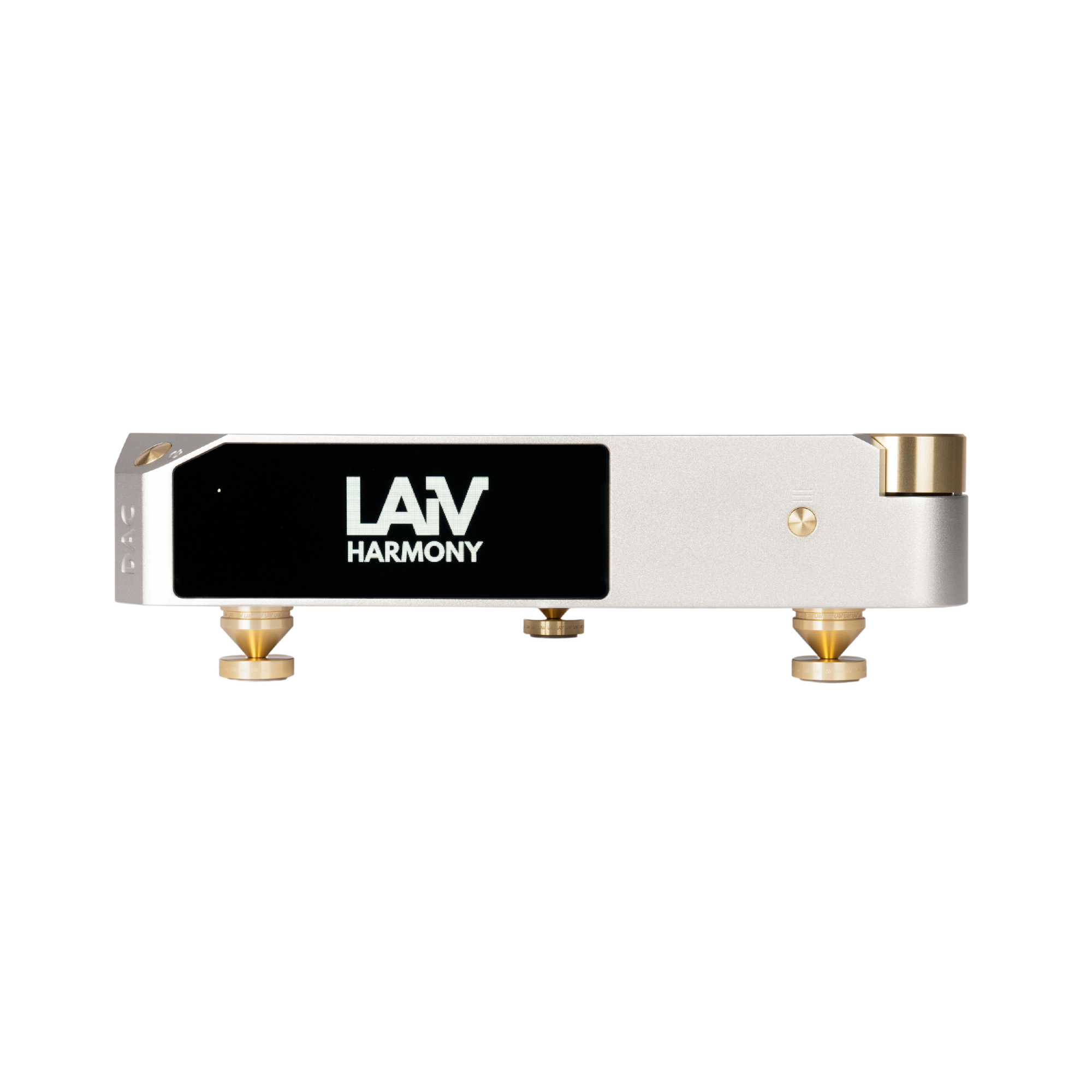 LAiV Harmony DAC 銀金色 CNC 鋁合金一體式機身產品圖